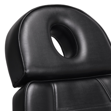 Fotel kosmetyczny elektryczny SILLON Lux 273b + taboret 304 czarny - 12