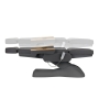 Fotel kosmetyczny elektryczny SILLON Lux 3 silniki szary, szara podstawa - 6