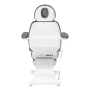 Elektryczny fotel kosmetyczny SILLON CLASSIC 4 silniki z kołyską szary - 11