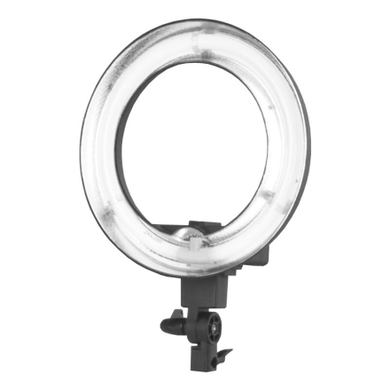 Lampa pierścieniowa Ring light 12' 35W fluorescent czarna + statyw - 3