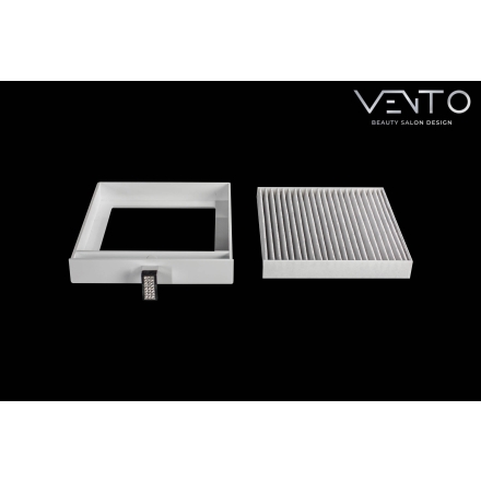 Oryginalny filtr wymienny węglowy do pochłaniacza VENTO 21x20 - 2