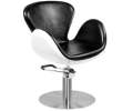 Gabbiano fotel fryzjerski Amsterdam czarno-biały