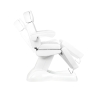 Fotel kosmetyczny elektr. Lux 4M biały z kołyską - 4