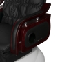Fotel pedicure spa AS-261 czarno-biały z funkcją masażu - 3