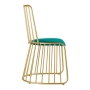Krzesło Velvet MT-307 złoto zielone - 3