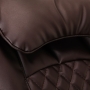Fotel spa do pedicure Azzurro 016C brązowy z masażem pleców i hydromasażem - 15