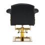 Hair System fotel fryzjerski HS30 złoto czarny - 5