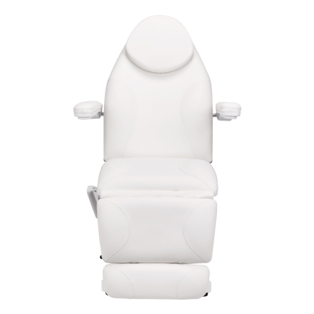 Fotel kosmetyczny elektryczny Sillon Basic 3 siln. biały - 10
