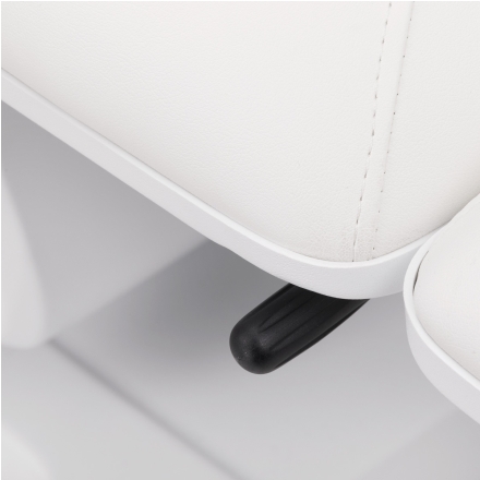 Fotel kosmetyczny elektryczny Sillon Basic 3 siln. biały - 16