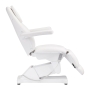 Fotel kosmetyczny elektryczny Sillon Basic 3 siln. biały - 5