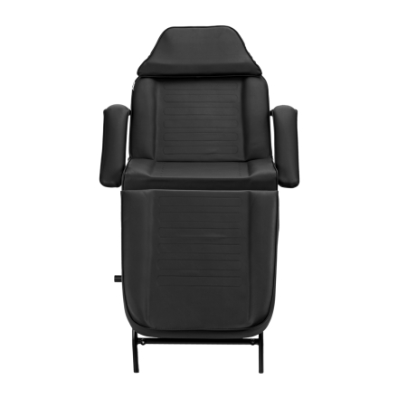 Fotel kosmetyczny 557A z kuwetami czarny - 4
