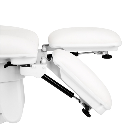 Fotel kosmetyczny elektryczny Sillon Basic pedi 3 siln. biały - 6