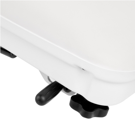 Fotel kosmetyczny elektryczny Sillon Basic pedi 3 siln. biały - 7