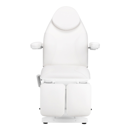 Fotel kosmetyczny elektryczny Sillon Basic pedi 3 siln. biały - 8
