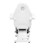 Fotel kosmetyczny elektryczny Sillon Basic pedi 3 siln. biały - 10