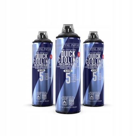 IMMORTAL QUICK COOLING spray 5w1 500ml do maszynek - 2