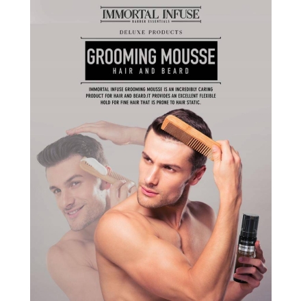 Immortal Grooming Mousse Pianka Do Włosów i Brody - 3