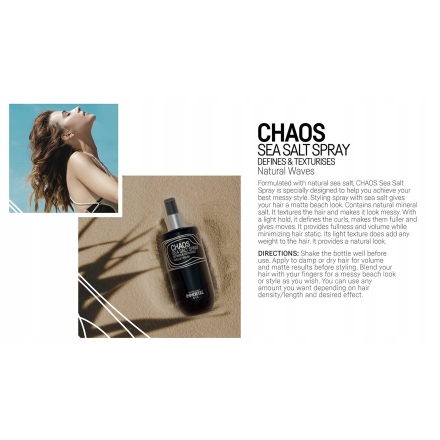 Immortal NYC Chaos Salt Spray z Solą Morską 250ml - 3