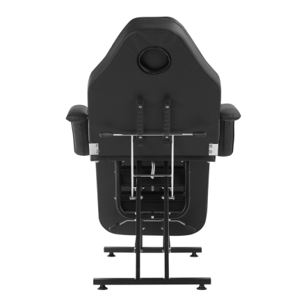 Fotel kosmetyczny Sillon z kuwetami czarny - 8