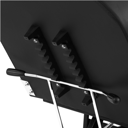 Fotel kosmetyczny Sillon z kuwetami czarny - 13