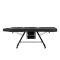 Fotel kosmetyczny Sillon z kuwetami czarny - 5