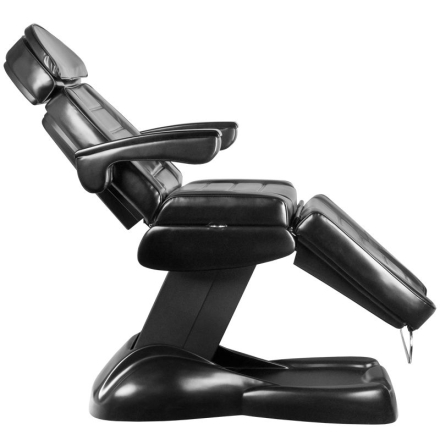 Fotel kosmetyczny elektr. Lux czarny - 14