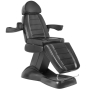 Fotel kosmetyczny elektr. Lux czarny - 3
