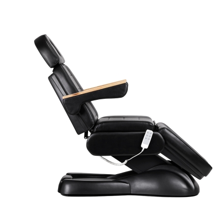 Fotel kosmetyczny elektryczny SILLON Lux 273b + taboret 304 czarny - 3