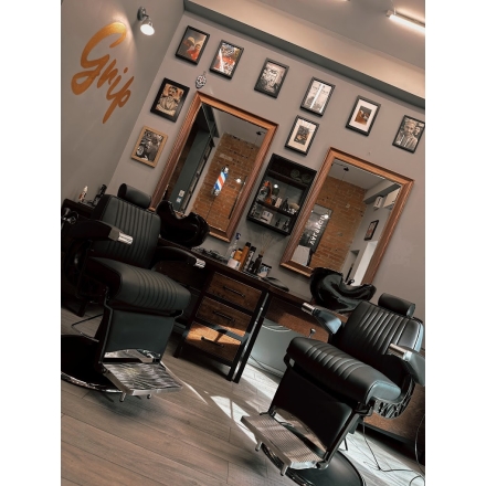 Fotel Barberski Hugo B Mirplay Czarny - 5