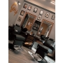 Fotel Barberski Hugo B Mirplay Czarny - 6