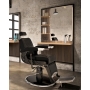 Fotel Barberski Hugo B Mirplay Czarny - 9