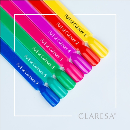 CLARESA Lakier hybrydowy Full of colours 2 -5g - 2