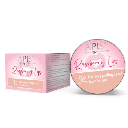 Apis raspberry lips cukrowy peeling do ust 10 ml