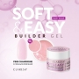 Claresa żel budujący Soft&Easy gel pink champagne 45g - 5