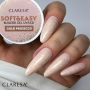 Claresa żel budujący Soft&Easy gold prosecco 45g - 6