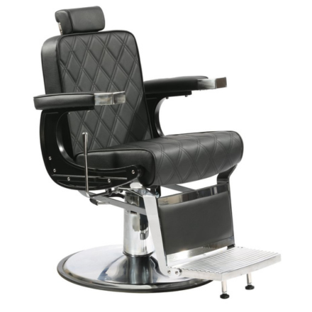 Fotel barberski Asher Mirplay Czarny