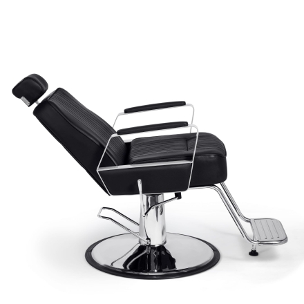 Fotel barberski Hugo Mirplay Szary kopia - 5