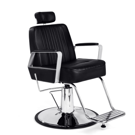 Fotel barberski Hugo Mirplay Szary kopia - 2