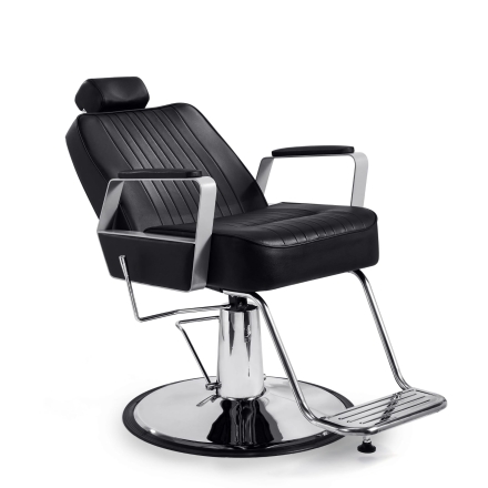 Fotel barberski Hugo Mirplay Szary kopia - 3