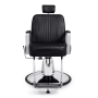 Fotel barberski Hugo Mirplay Szary kopia - 5