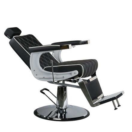 Fotel barberski Karl Mirplay Czarny - 3