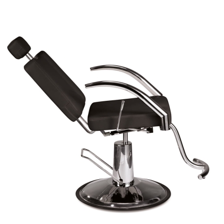 Fotel barberski Silvia Mirplay Czarny - 2