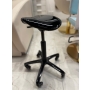 Taboret siodło fryzjerskie Twin BLACK - 4