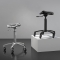 Taboret siodło fryzjerskie Twin BLACK - 1