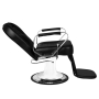 Gabbiano fotel barberski Tiziano biało czarny - 4