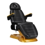Fotel kosmetyczny elektryczny SILLON Lux Gold 273b 3 silniki czarny - 2