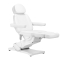 Elektryczny fotel kosmetyczny SILLON CLASSIC 3 silniki biały - 2