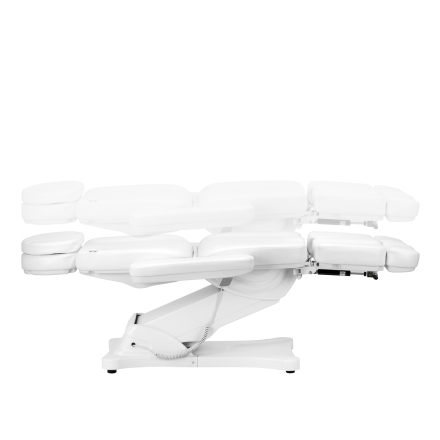 Elektryczny fotel kosmetyczny SILLON CLASSIC 2 silniki pedi biały - 7