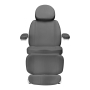 Elektryczny fotel kosmetyczny SILLON CLASSIC 4 silniki z kołyską szary - 10