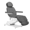 Elektryczny fotel kosmetyczny SILLON CLASSIC 4 silniki z kołyską szary - 1